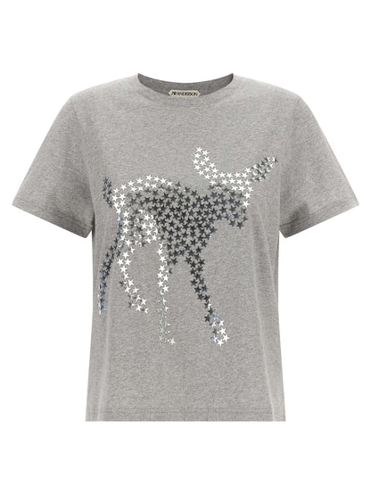 J.W.Anderson Gray Cotton T-Shirt