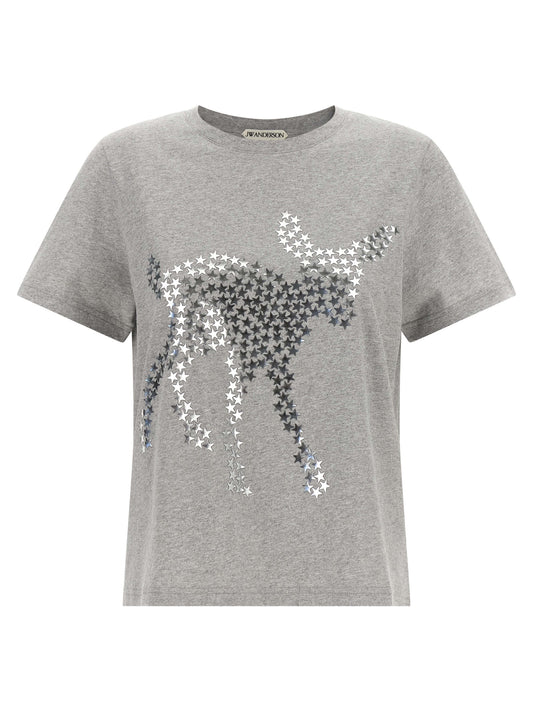 J.W.Anderson Gray Cotton T-Shirt
