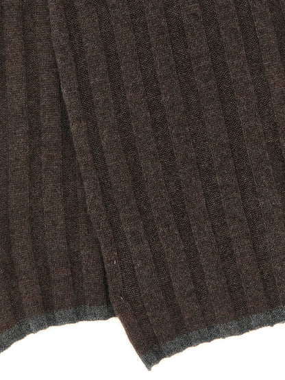 Brunello Cucinelli Brown Cashmere Scarf