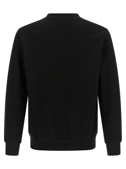 Lacoste Black Cotton Sweatshirt