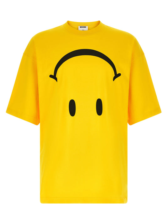 Moschino Bicolor Cotton T-Shirt