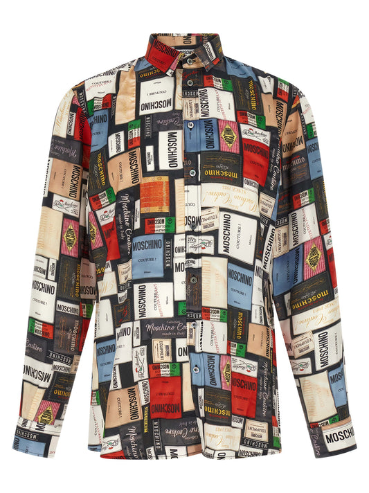 Moschino Multicolor Silk Blouse