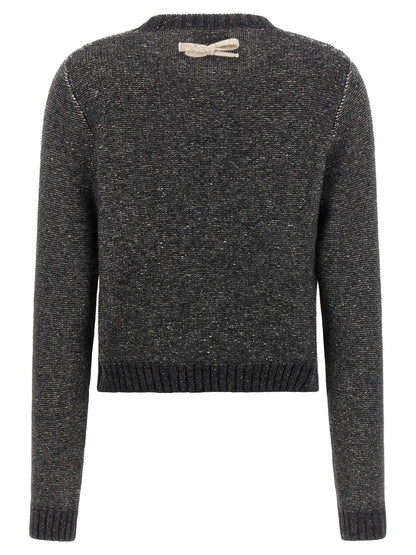 Moschino Gray Wool Cardigan