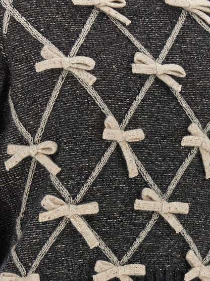 Moschino Gray Wool Cardigan