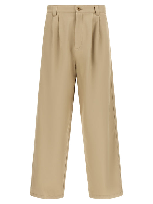 A.P.C. Beige Cotton Casual Pants