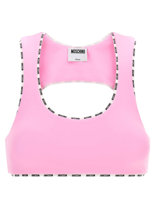 Moschino Multicolor Polyamide Sport Bra