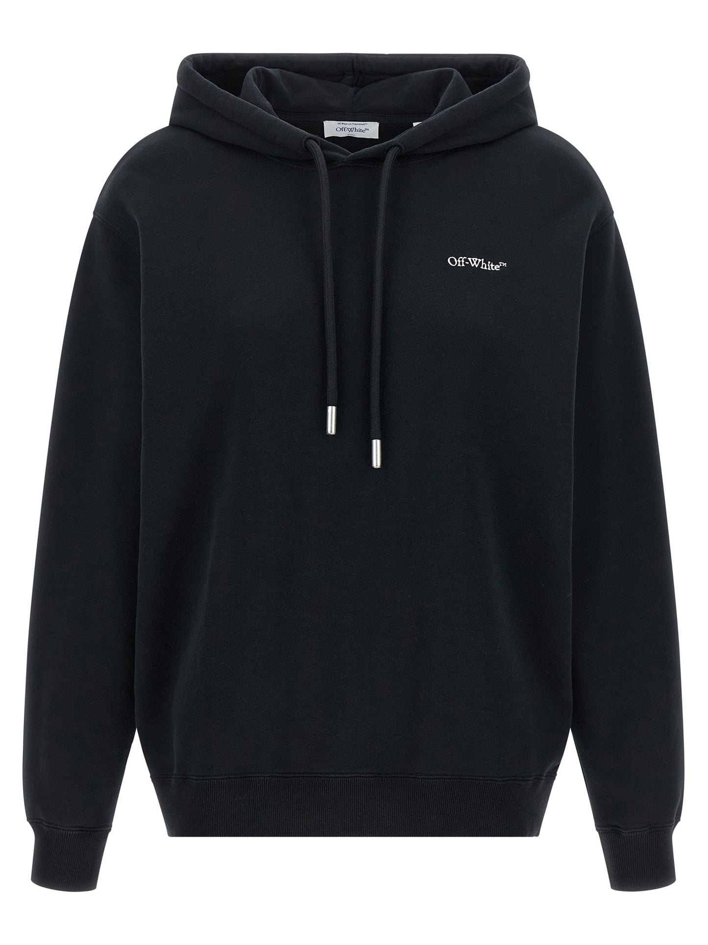 Off-White Black Cotton Sweatshirt