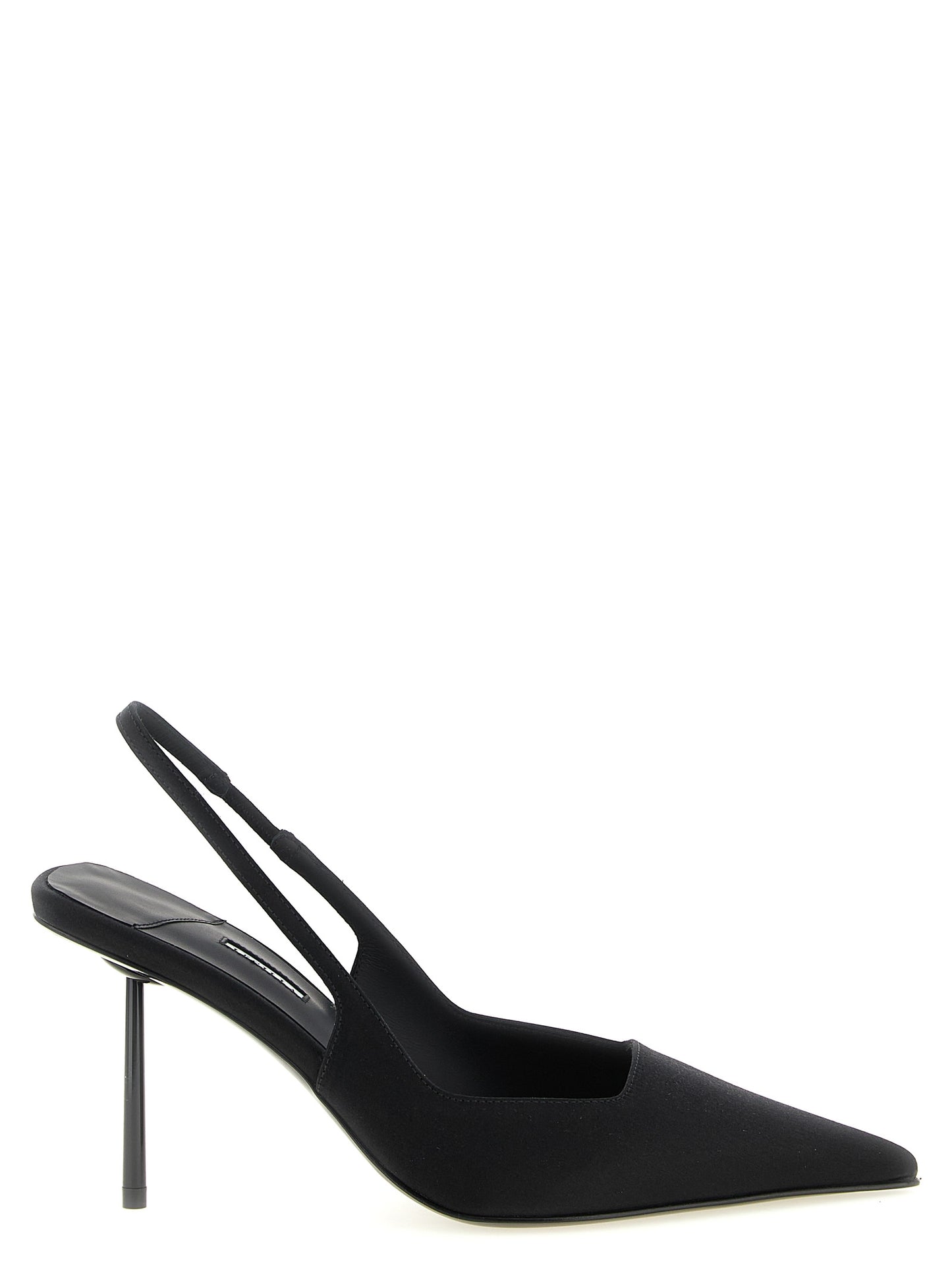 LE SILLA Black Viscose High Heel Pumps