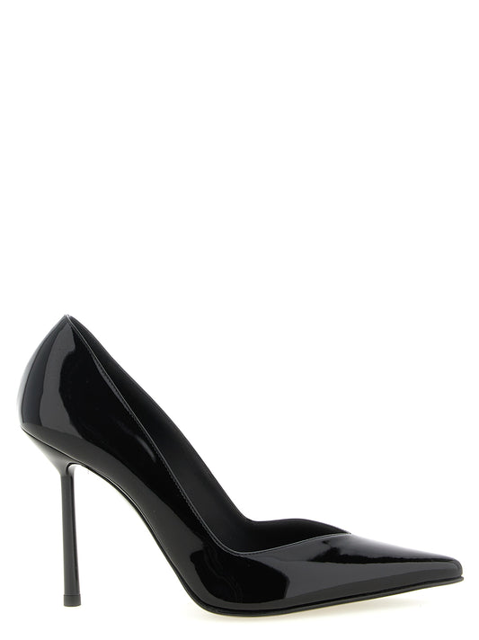 LE SILLA Black Polyethylene High Heel Pumps