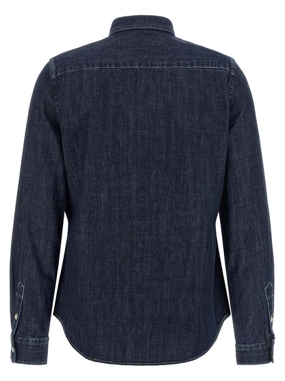 Polo Ralph Lauren Blue Cotton Blouse