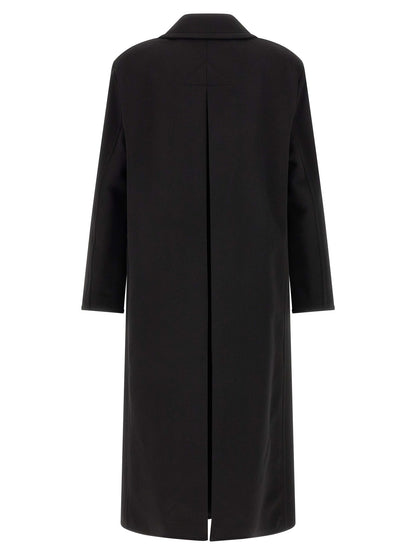 Tom Ford Black Virgin Wool Coat