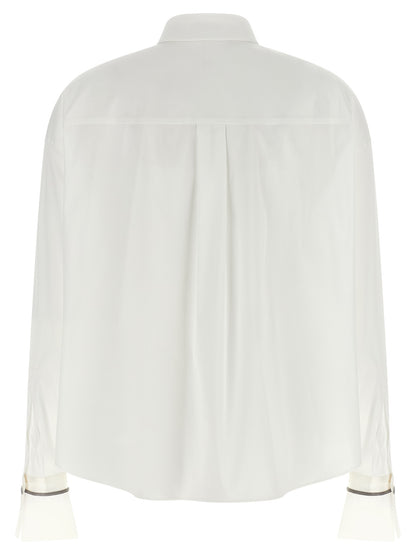 Brunello Cucinelli White Cotton Blouse