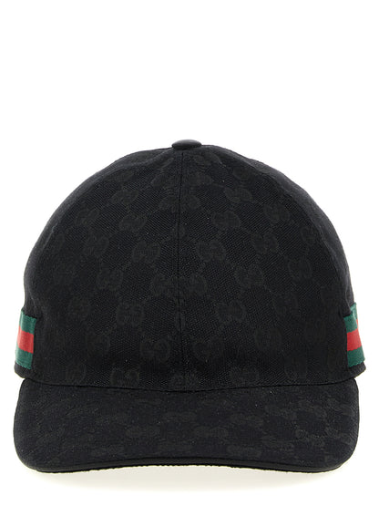 Gucci Black Polyester Cap (Baseball Hat)