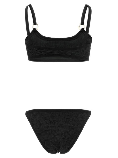 Hunza G Black Polyamide Bikini