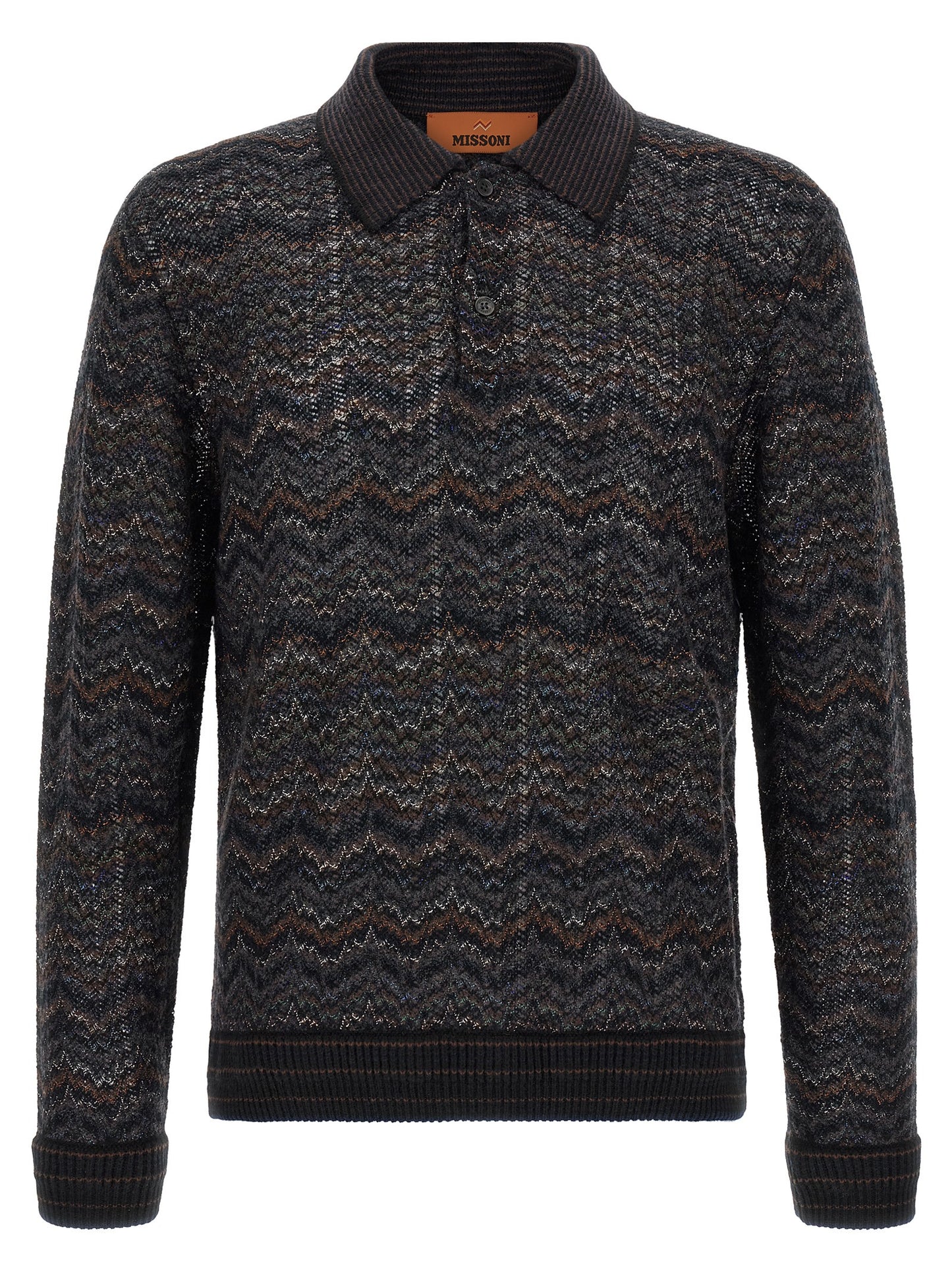 Cardigan by Missoni for men in cashmere & viscose multicolor & patterned features an crisp silhouette, showcasing a sophisticated and detail for a truly crisp finish.