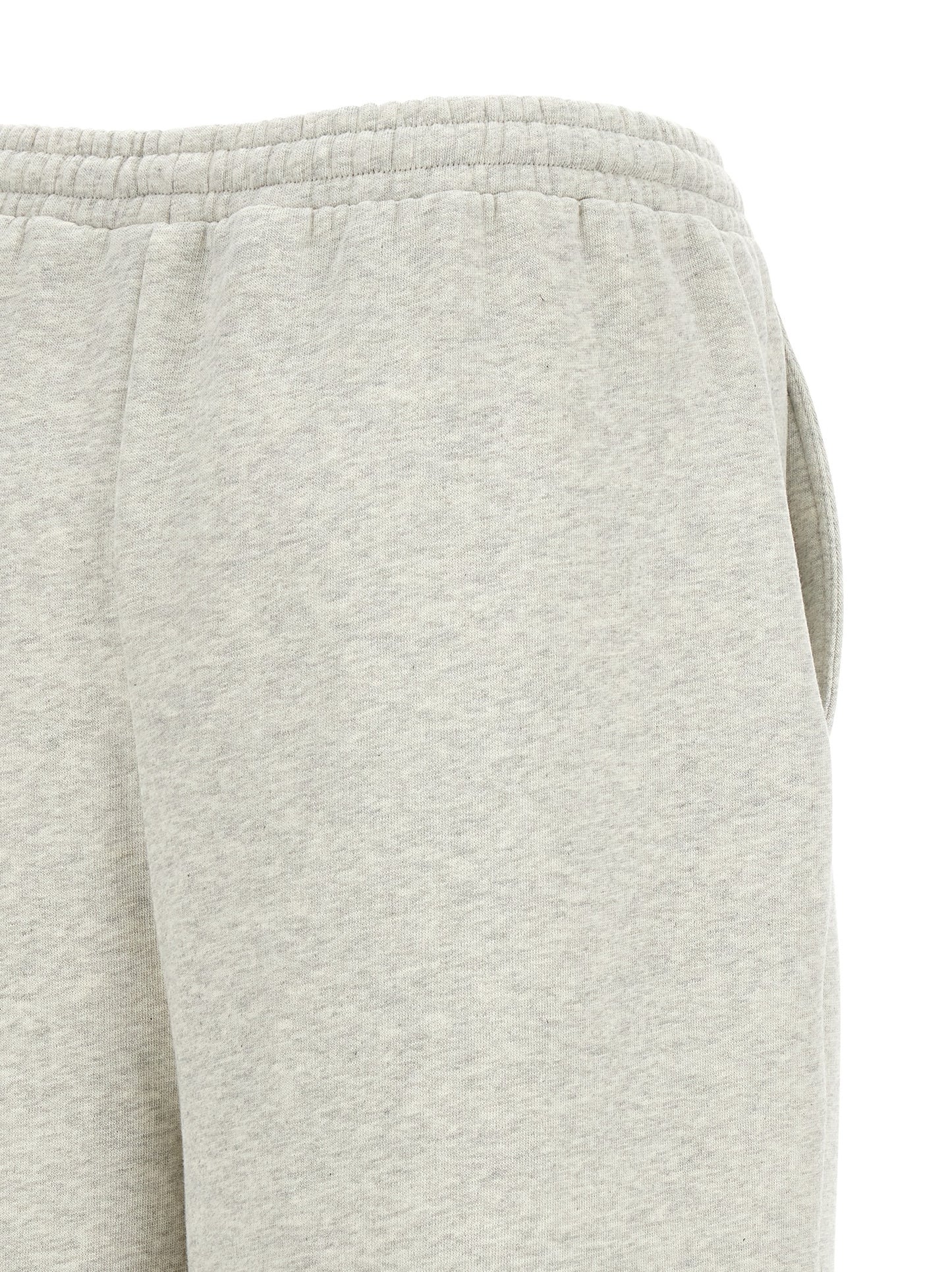 Casual Pants by ROTATE BIRGER CHRISTENSEN for women in organic cotton black, gray & white features a polished silhouette with a polished wide, reaching a polished long and finished with a polished .