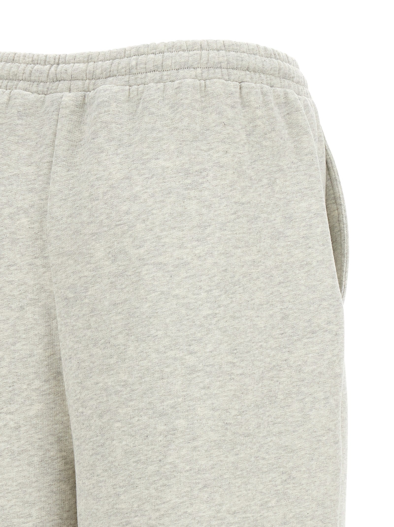 Casual Pants by ROTATE BIRGER CHRISTENSEN for women in organic cotton black, gray & white features a polished silhouette with a polished wide, reaching a polished long and finished with a polished .
