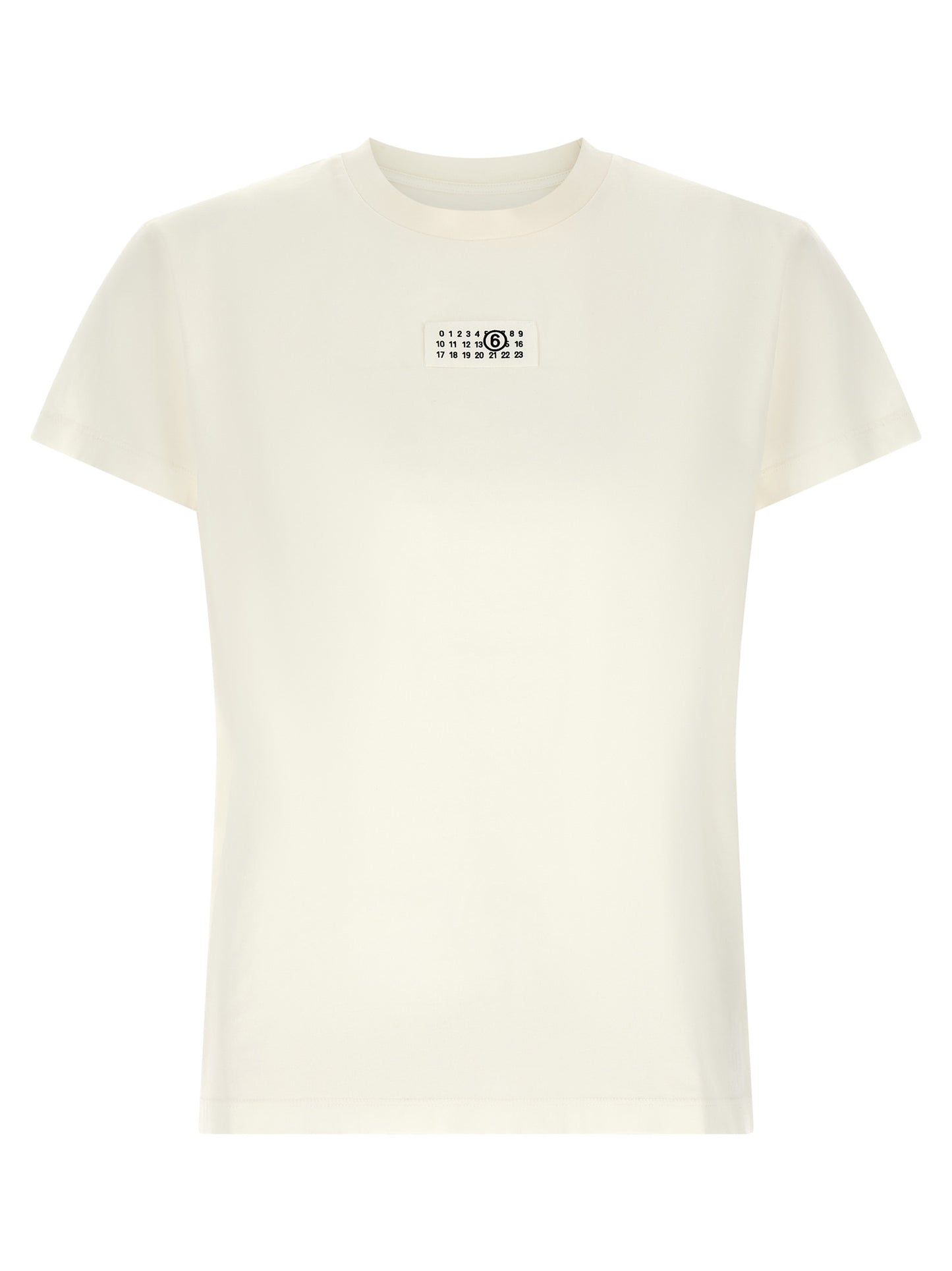 MM6 Maison Margiela White Cotton T-Shirt