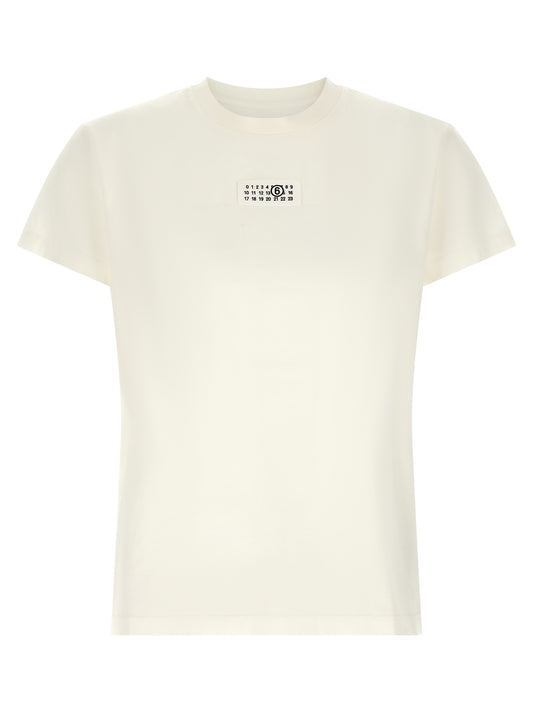 MM6 Maison Margiela White Cotton T-Shirt