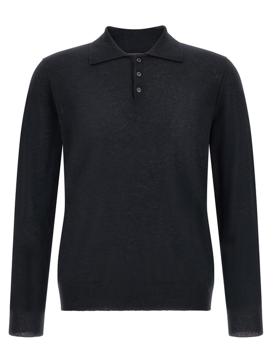 ZANONE Blue Cashmere Cardigan