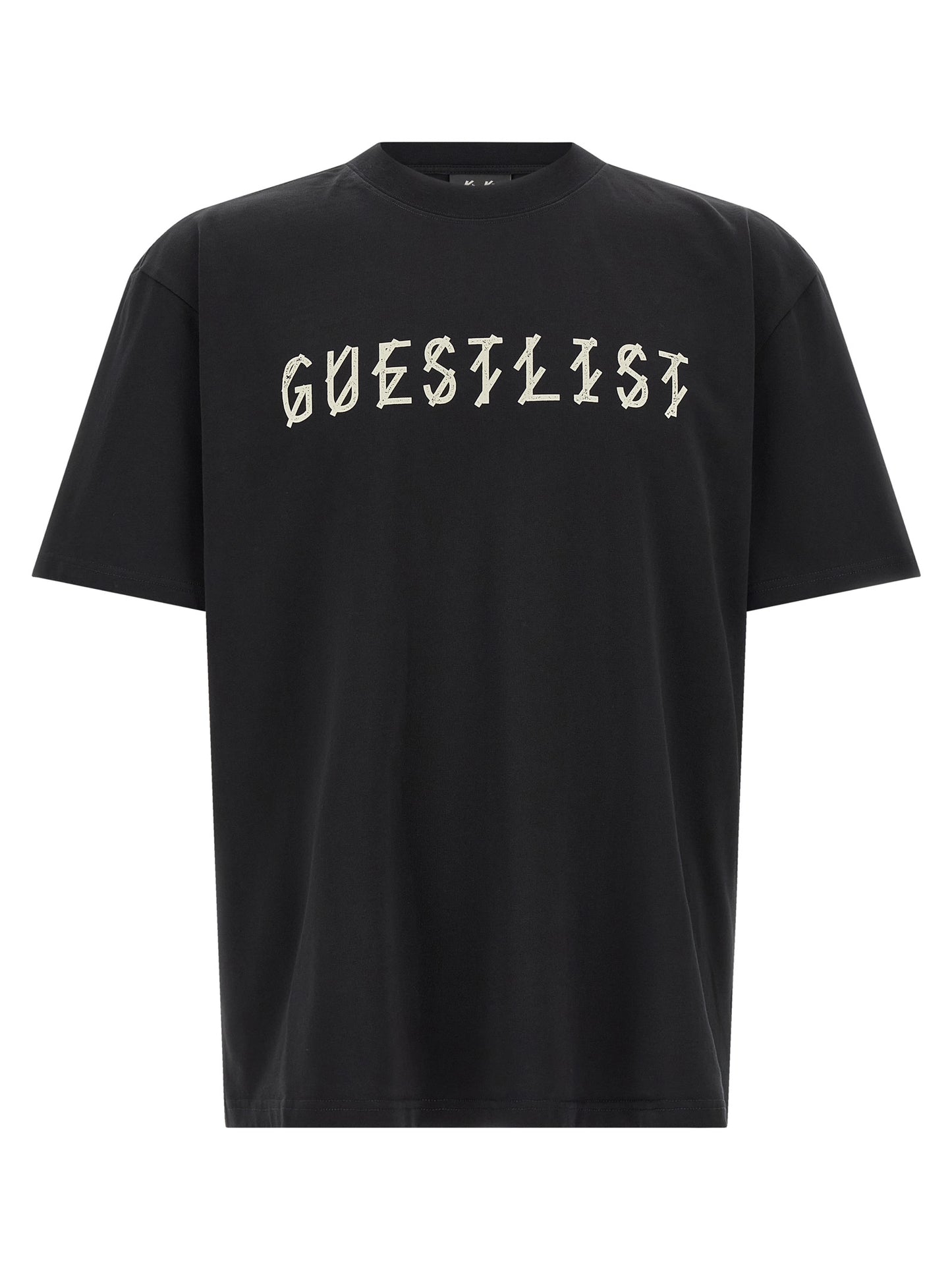 44 Label Group Black Cotton T-Shirt