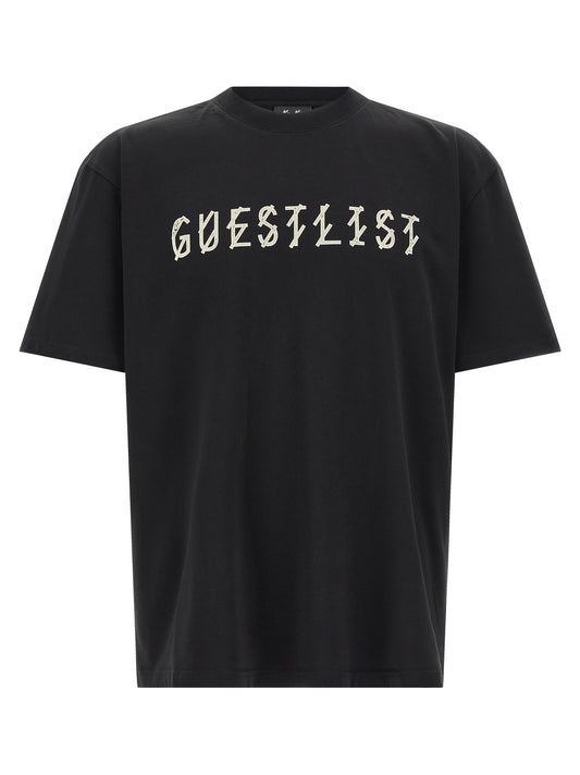 44 Label Group Black Cotton T-Shirt