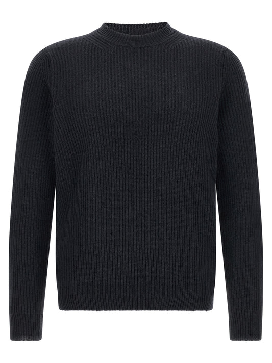 ZANONE Blue Virgin Wool Cardigan