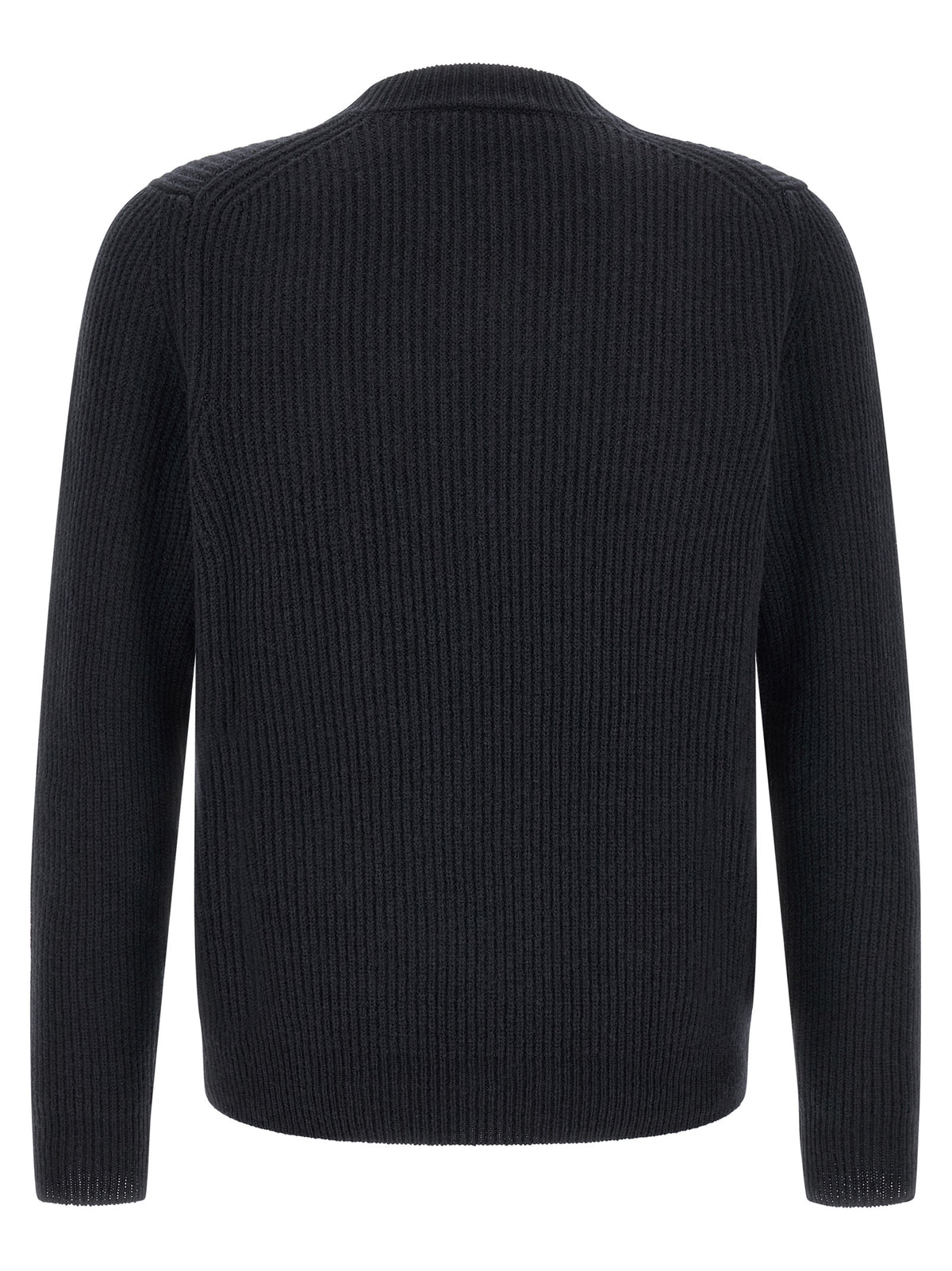 Cardigan by ZANONE for men in virgin wool navy features a nuanced silhouette with a refined and nuanced detailing for a sophisticated look.