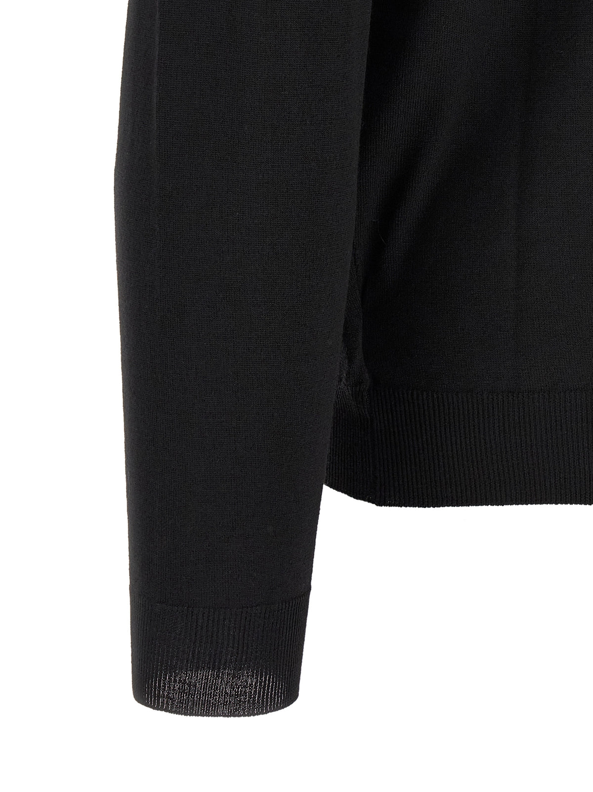 Polo Shirt by ZANONE for men in polyamide & virgin wool black features a eye catching silhouette, showcasing a refined and for a eye catching finish.