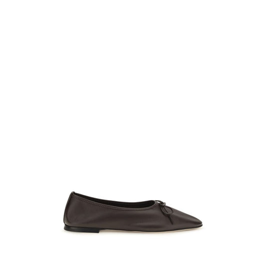 Dear Frances Brown Calf Leather Bos Taurus Ballet Flats
