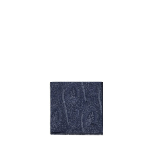 Etro Blue Modal Scarf