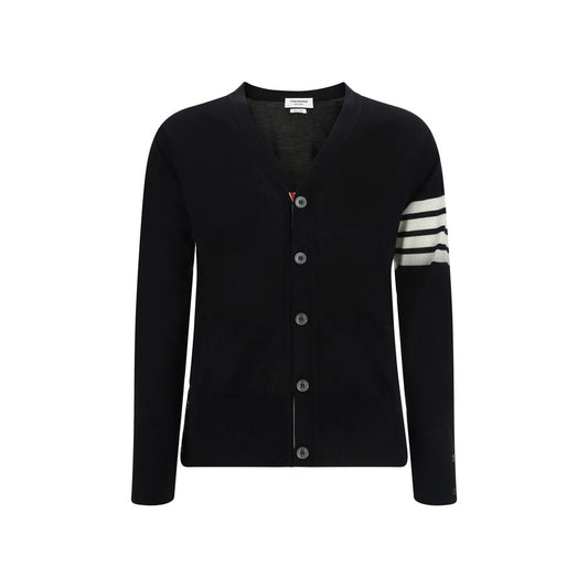 Thom Browne Black Wool Oves Aries Cardigan