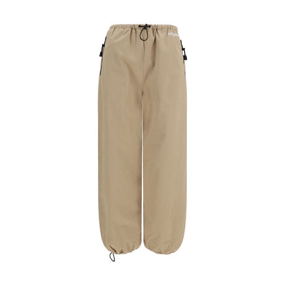 Miu Miu Beige Cotton Athletic Pants