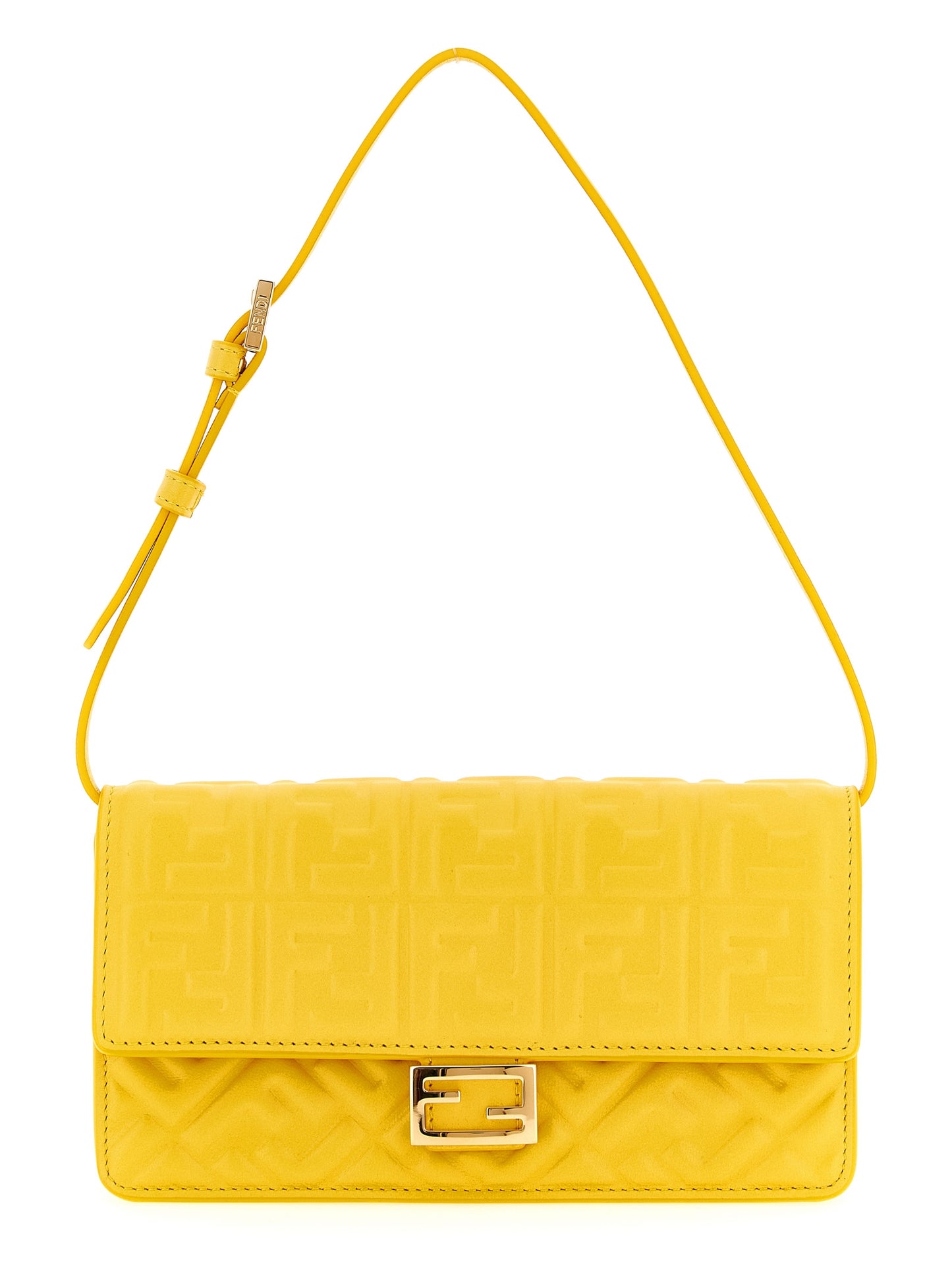 Fendi Bicolor Lamb Leather Cardholder