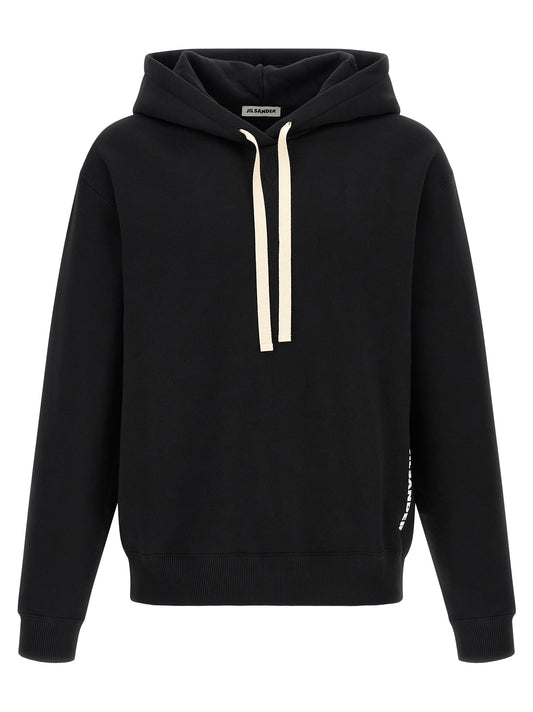 Jil Sander Black Cotton Sweatshirt