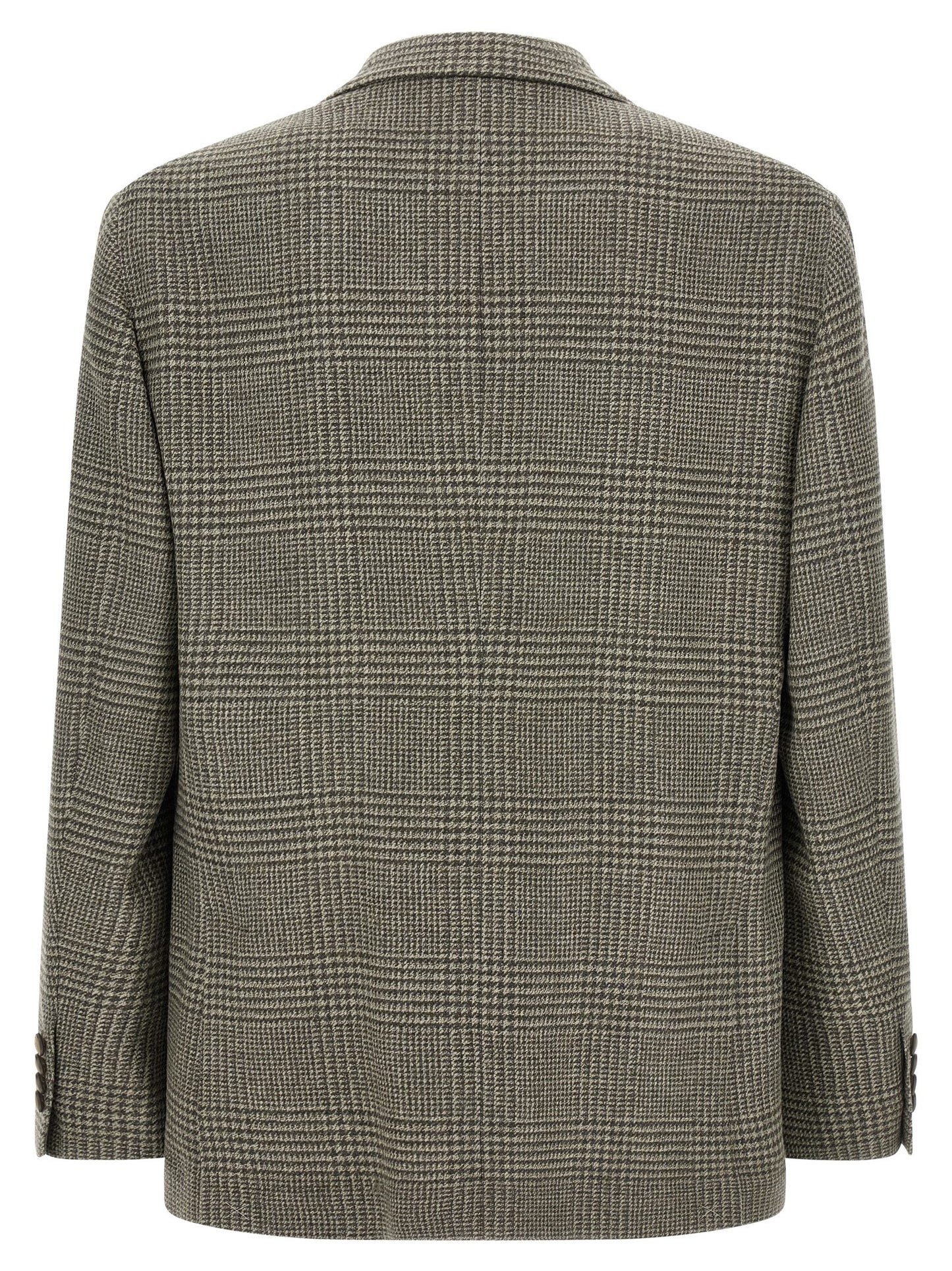 Brunello Cucinelli Bicolor Wool Blazer