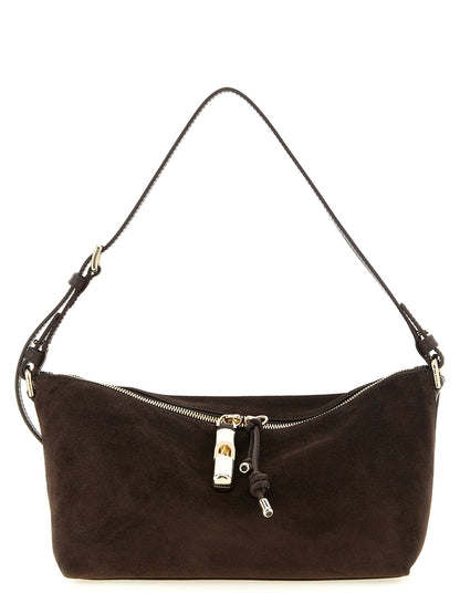 Furla Brown Calfskin Shoulder Bag
