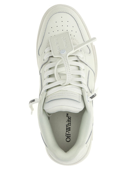 Off-White White Calfskin Low Top Sneakers