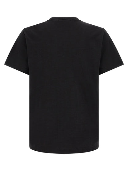 Stone Island Black Cotton T-Shirt