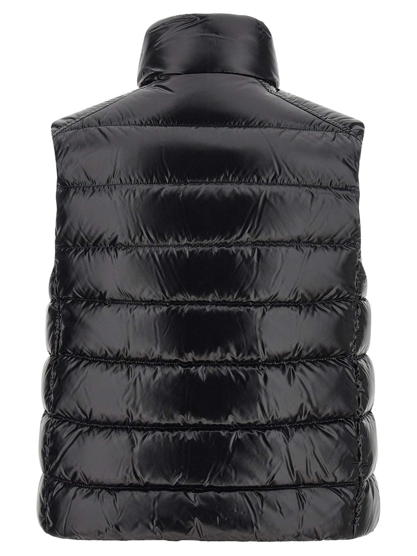 Moncler Black Polyamide Sleeveless Jacket
