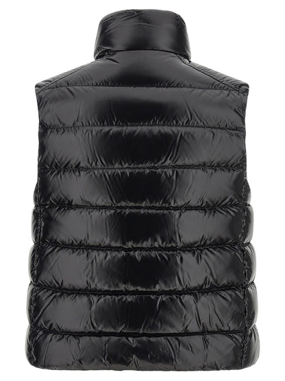 Moncler Black Polyamide Sleeveless Jacket