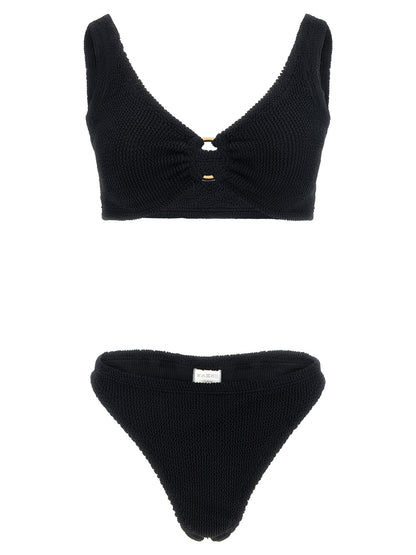 Hunza G Black Polyamide Bikini
