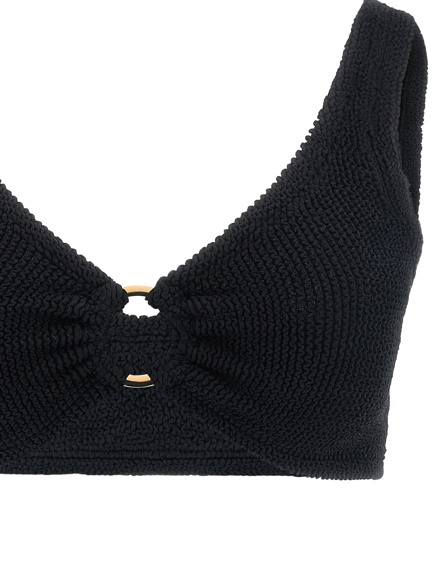 Hunza G Black Polyamide Bikini