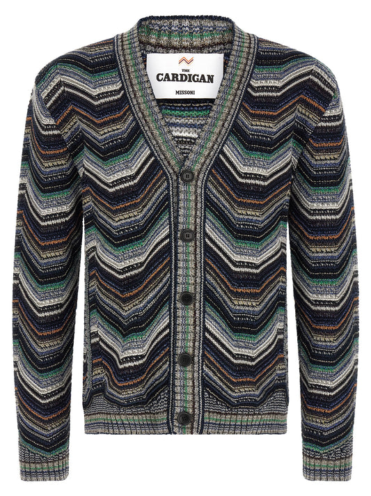 Missoni Multicolor Wool Cardigan