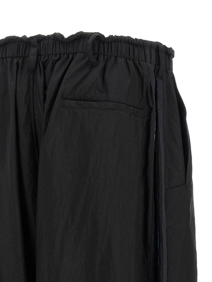 Y-3 Black Polyamide Cargo Pants
