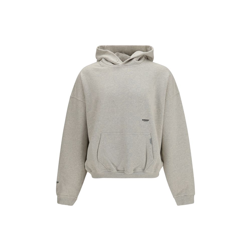 Represent Beige Cotton Sweatshirt