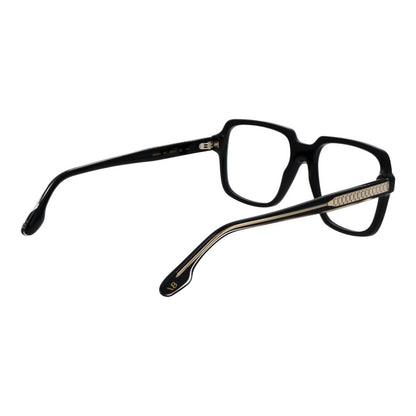 Eyeglasses Frames by Victoria Beckham for women in acetate and black showcases a refined silhouette, detailed with a black coloured frame finish and a sophisticated full-frame frame design.