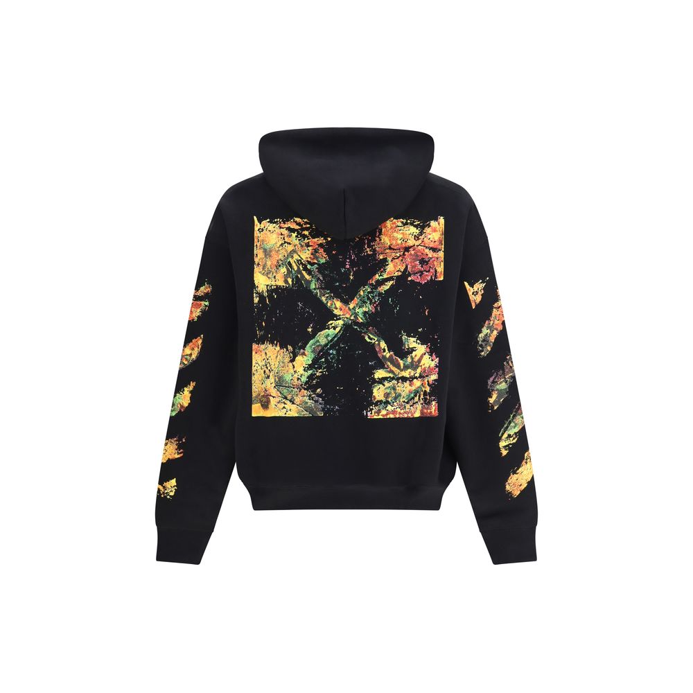 Off-White Black Cotton Sweatshirt
