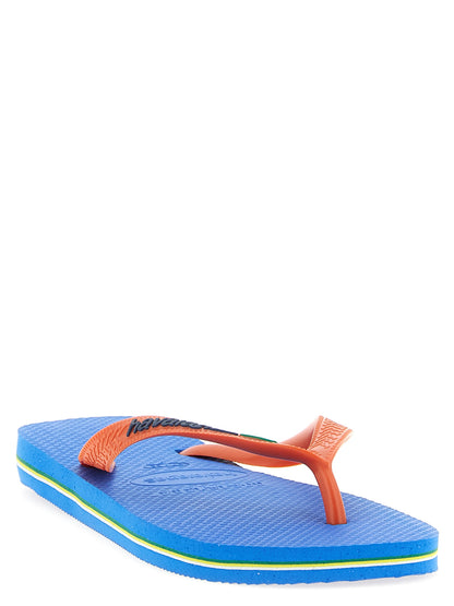 HAVAIANAS Blue Rubber Slides