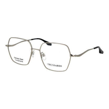 Trussardi Silver Stainless Steel Glasses (Frames)